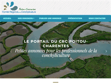 Tablet Screenshot of annonces.crc-poitoucharentes.com